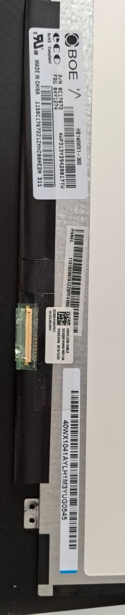 Pantalla Lenovo portátil - Piezas