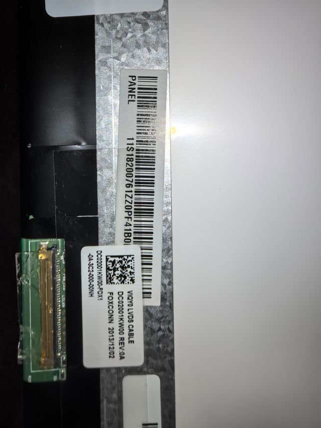 Pantalla Lenovo portátil - Piezas