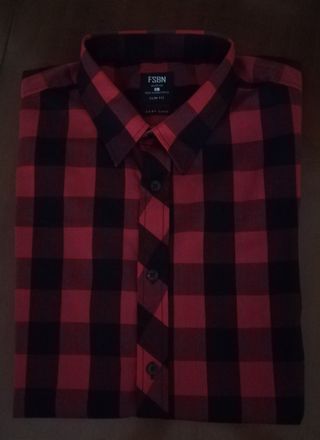 Camisa hombre manga corta