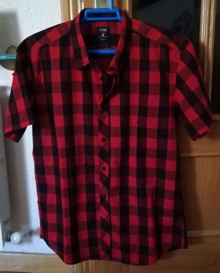 Camisa hombre manga corta