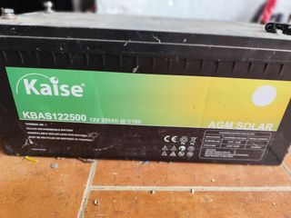 Batería AGM solar Kaise 250Ah