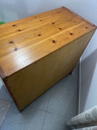 Cajonera madera 3 cajones