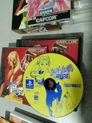 Lote Street Fighter - SNES, PS1, 3DS, comodore