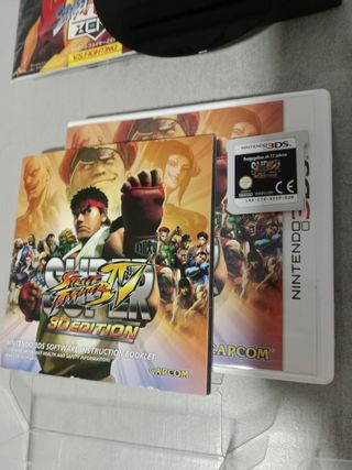 Lote Street Fighter - SNES, PS1, 3DS, comodore