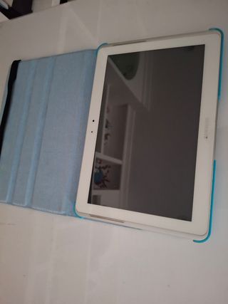 Tablet Samsung Galaxy Tab blanca
