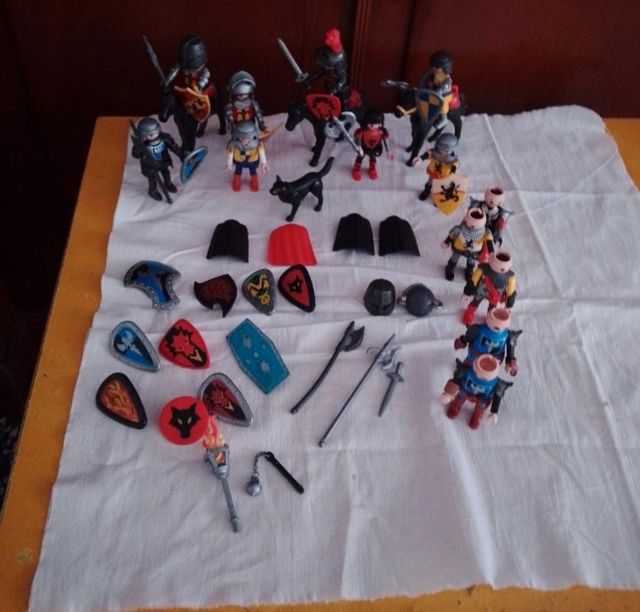 Playmobil Medieval: Caballeros y Accesorios