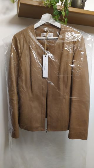 Cazadora piel Anne Weyburn 50 EU