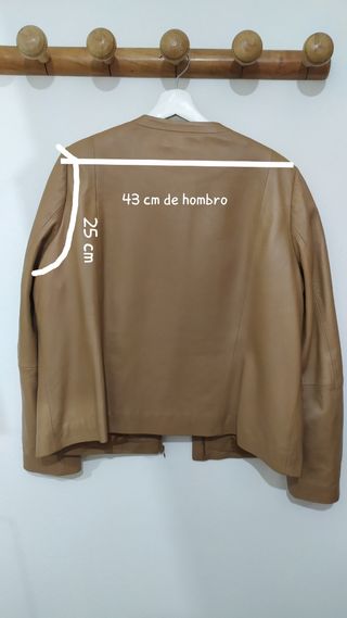 Cazadora piel Anne Weyburn 50 EU