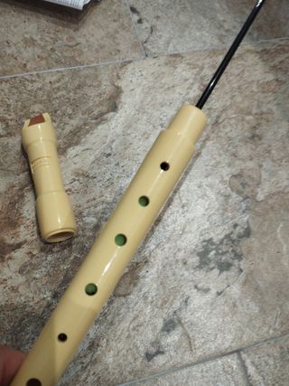Flauta dulce + funda +