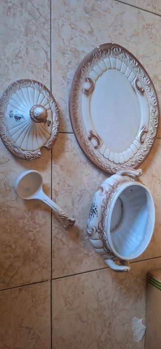 Sopera cerámica vintage
