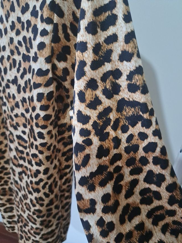 Camisa Zara Leopardo