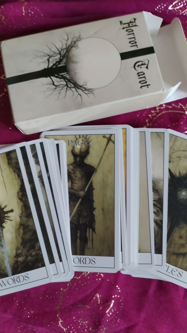 Horror Tarot Baraja