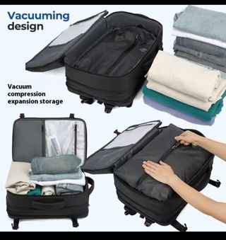 Mochila viaje con compresión vacío tipo Airback