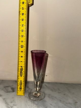Vaso Vetro Viola - Decorativo