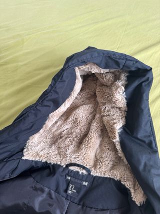 Parka invernale nera