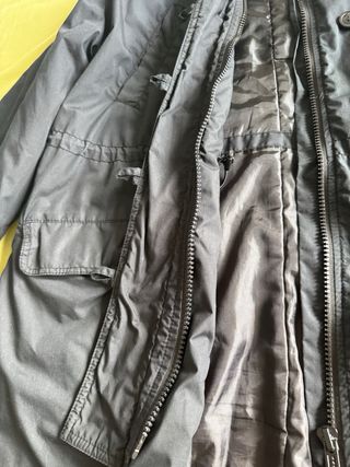Parka invernale nera