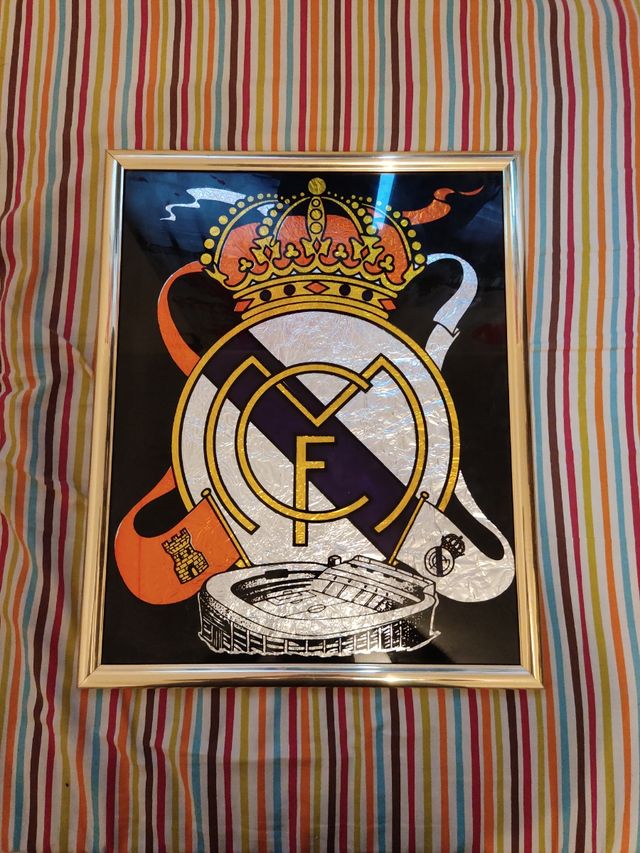 Cuadro escudo Real Madrid