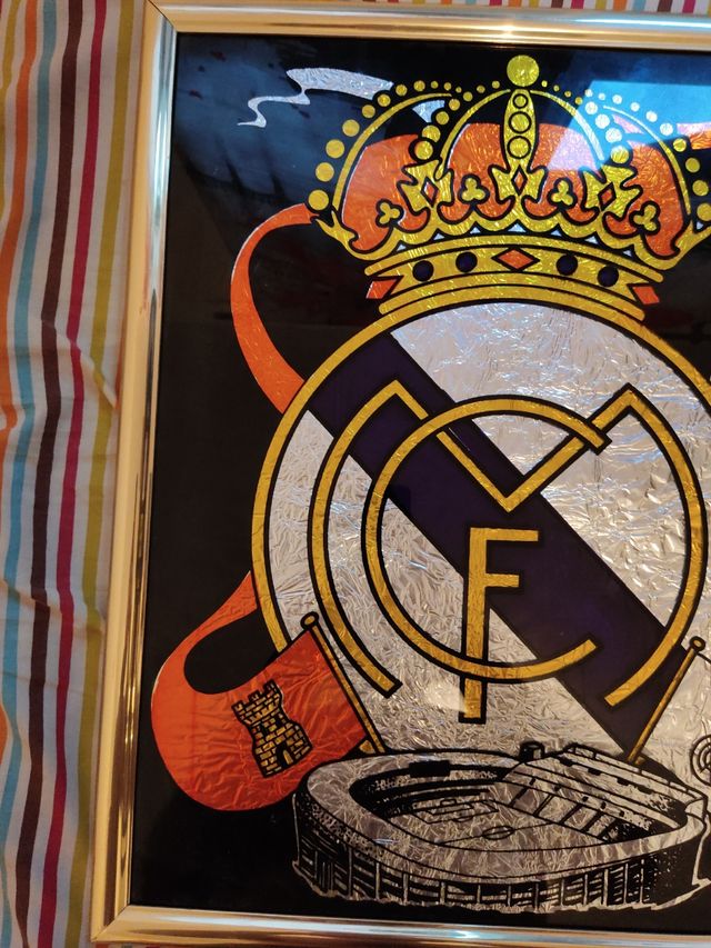 Cuadro escudo Real Madrid