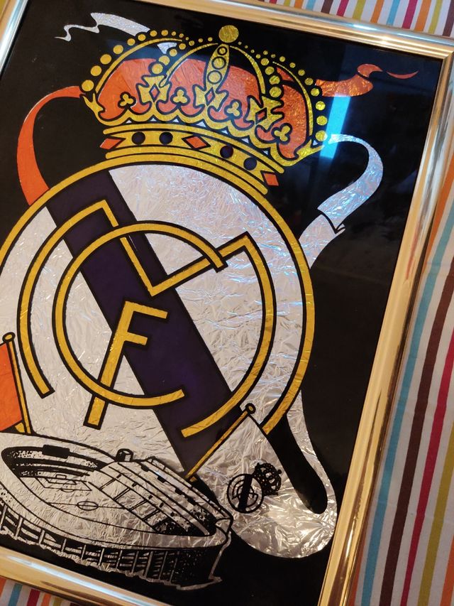 Cuadro escudo Real Madrid
