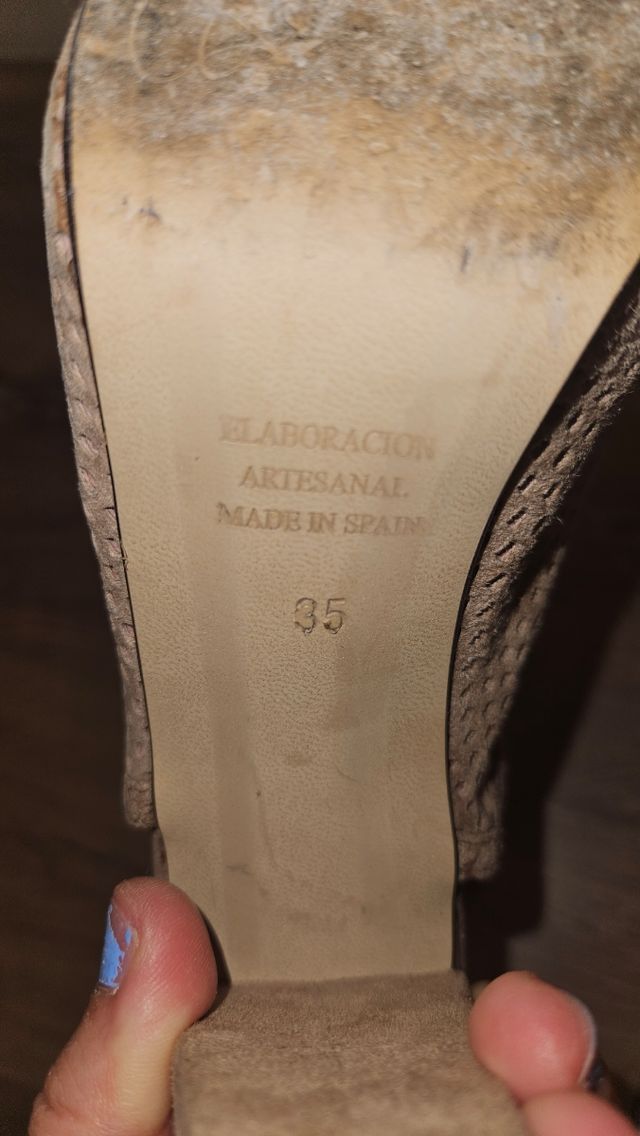 Botines Pedro Miralles beige