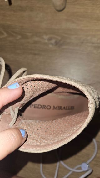 Botines Pedro Miralles beige