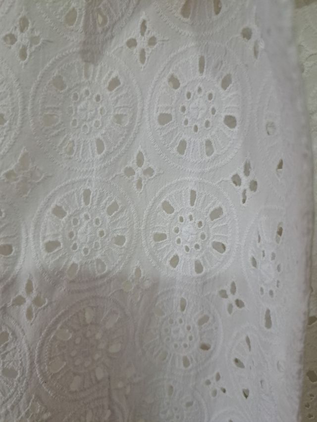 Blusa Lanidor branca c/bordado