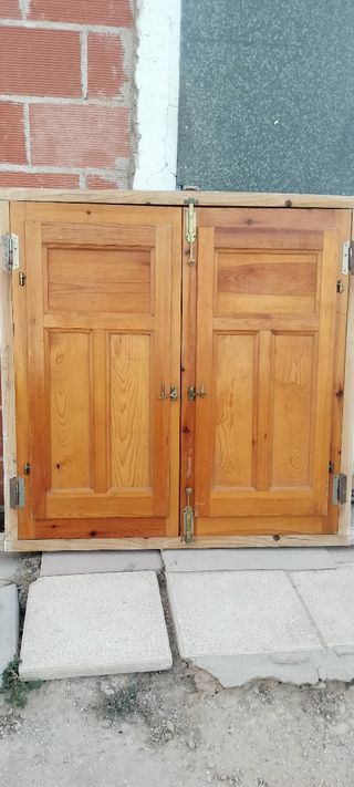 Ventana madera 119x117mm