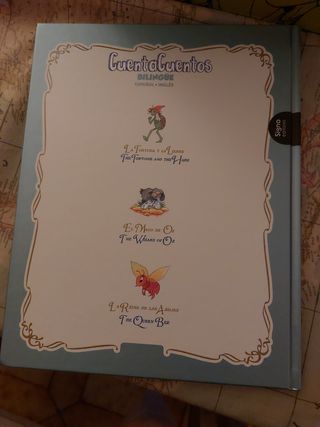 CuentaCuentos Bilingüe
Española Inglés 