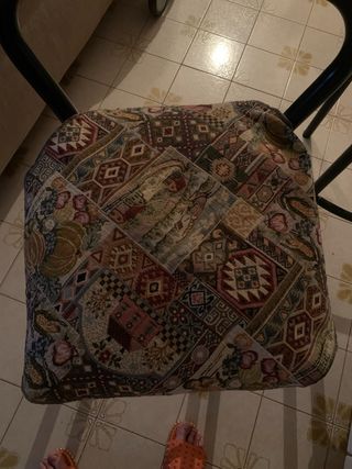 Tessuto coprisedia multicolor