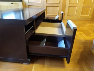 Mueble TV marrón madera