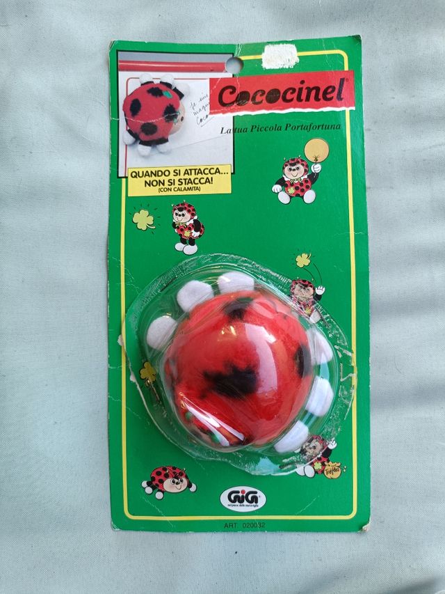 Cococinel ladybug vintage GIG: peluche calamita 