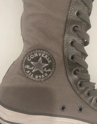 Botas altas Converse - Grises
