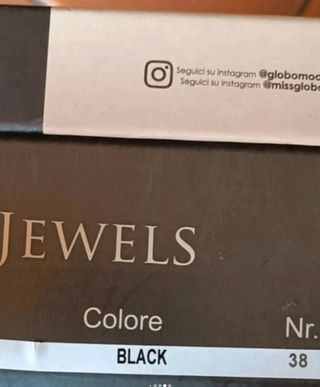 Scarpe MY JEWELS nere - tacco alto.