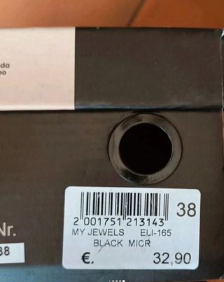 Scarpe MY JEWELS nere - tacco alto.