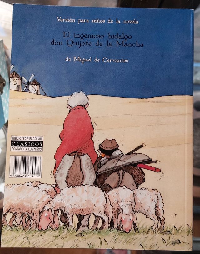 El Quijote contado a los niños