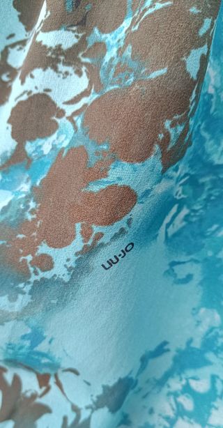 Blusa Liu Jo seta | Turchese tg. 42