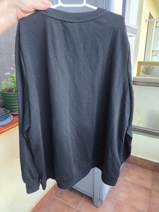 Sudadera nueva negra estampada Only Carmakoma