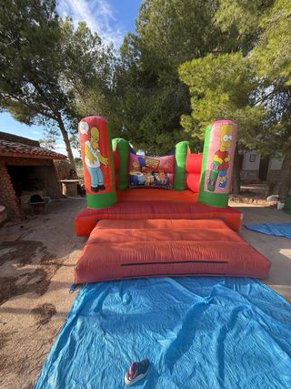 Castillo hinchable  colchoneta inchable