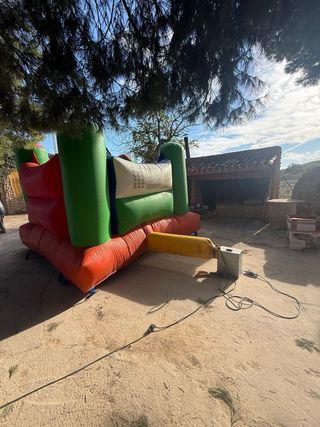 Castillo hinchable  colchoneta inchable