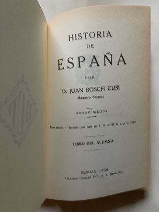 Libros Escolares Antiguos(reedición de EDAF)