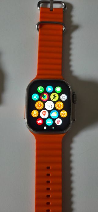 Apple Watch Ultra 2 Genuine - Correa Naranja Verde