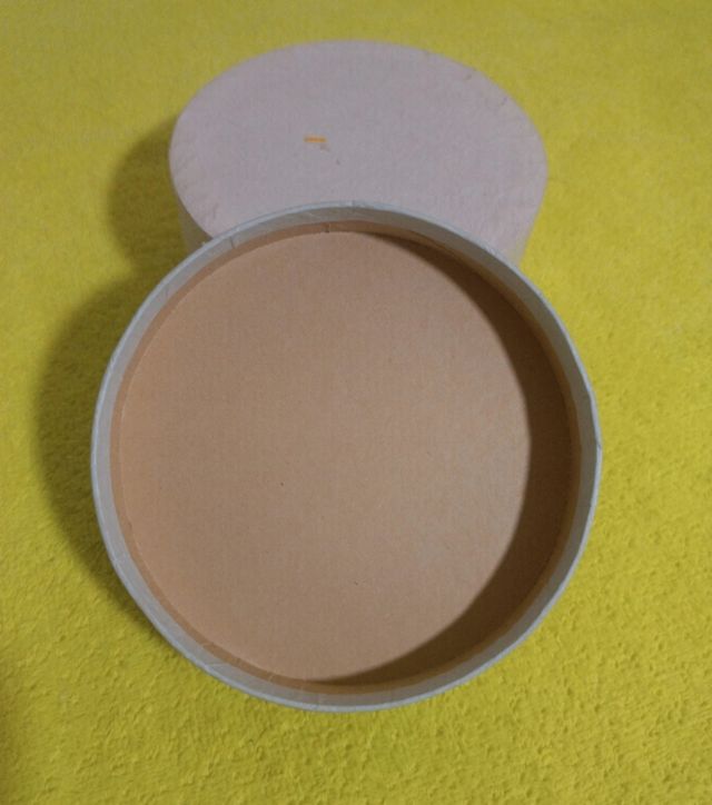 Joyero flores azul y blanco