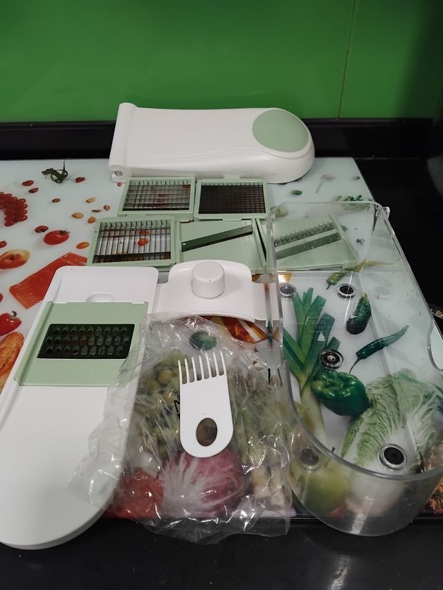 Mandolina multiusos 3 en 1