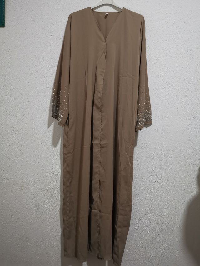 Abaya marrón - Talla única