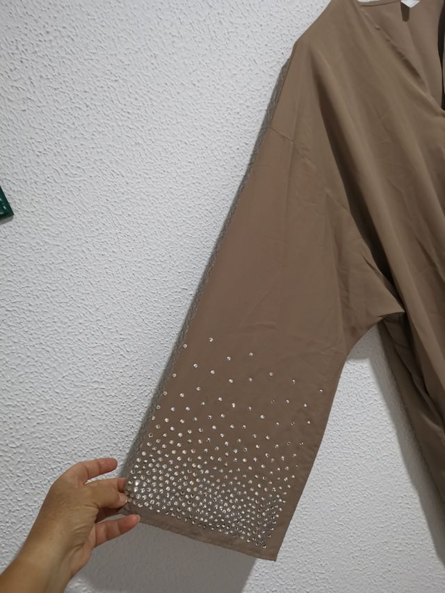 Abaya marrón - Talla única