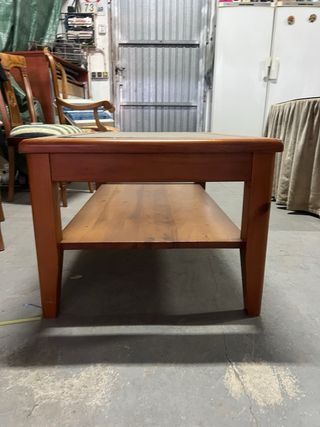 Mesa centro madera - cristal