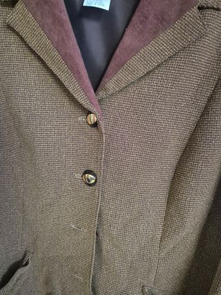 Traje chaqueta falda RAFASHION marrón