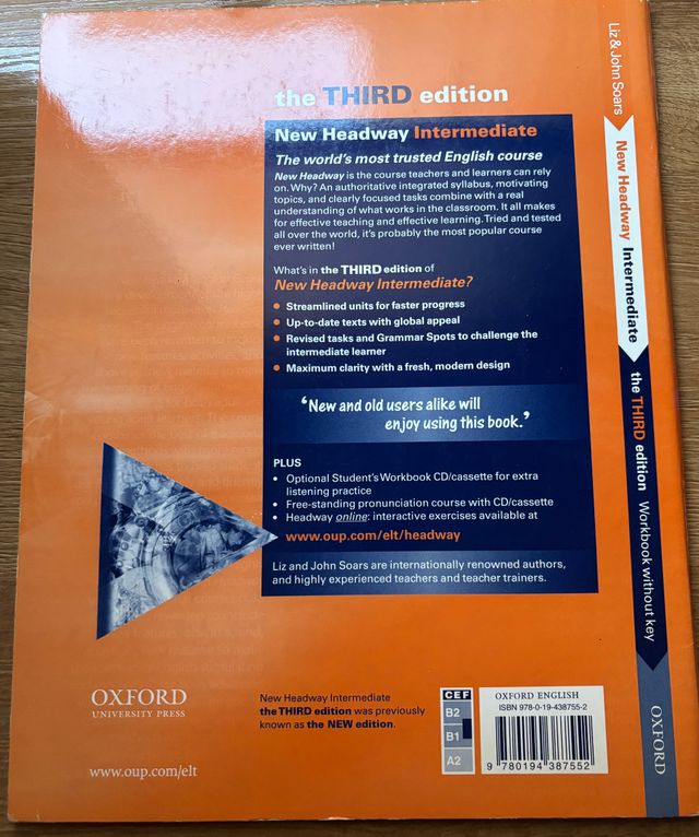New Headway Intermediate: Student's Book 3rd Ed...