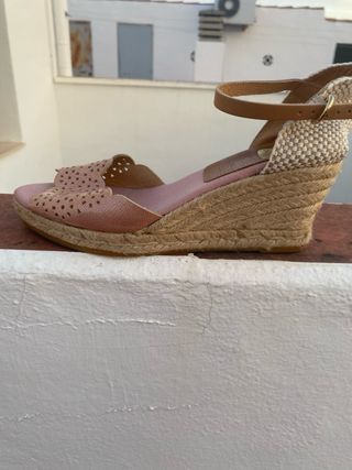 Kanna esparto cuña rosa