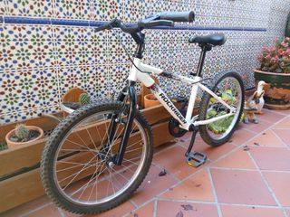 Bicicleta Rockrider 20" niño.Regalo bomba de aire.